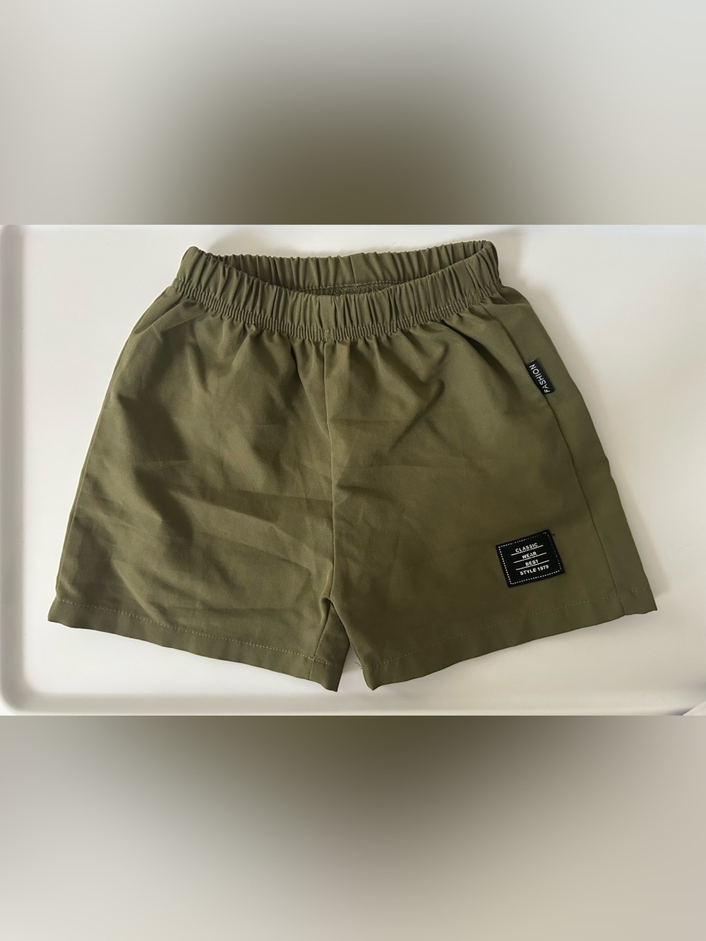 5/$20 Boys Camo Green Shorts 3-4Y